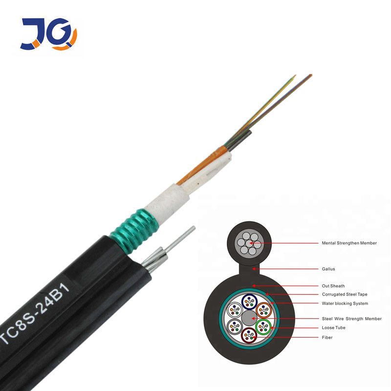 ISO9001 24 Core GYTC8S Figure 8 Fiber Optic Cable