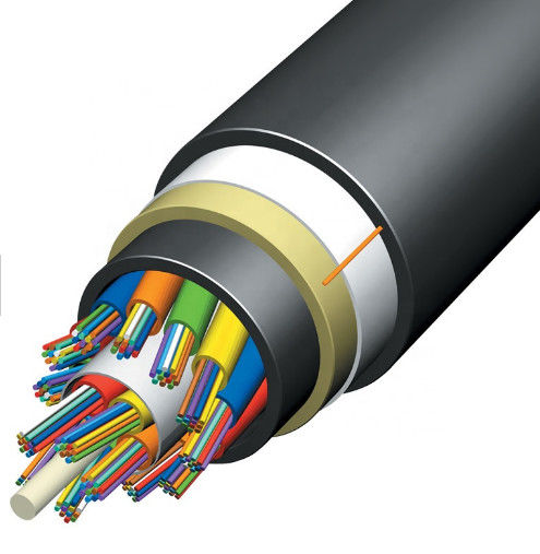 Self Supporting 12 Core G657A1 G652D ADSS Fiber Optic cable