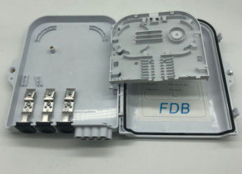 Wall Or Pole Mounted FTTB FTTX  8 Port Fiber Termination Box