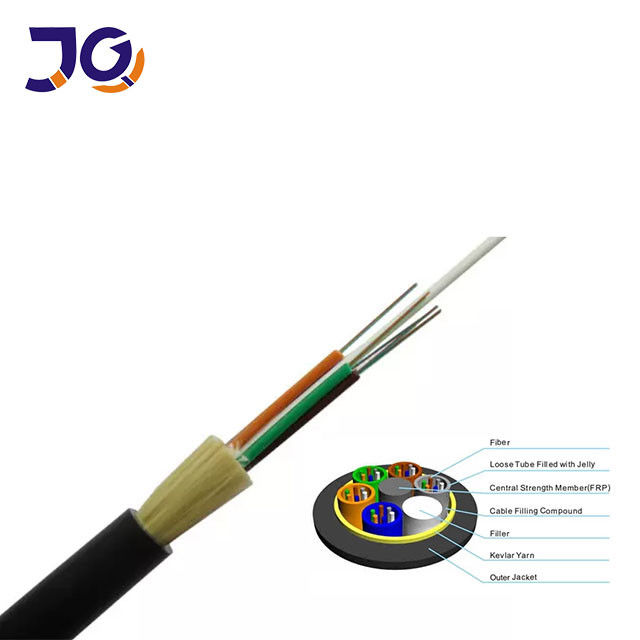 48 Core SM G652D Single Sheath ADSS Fiber Optic Cable