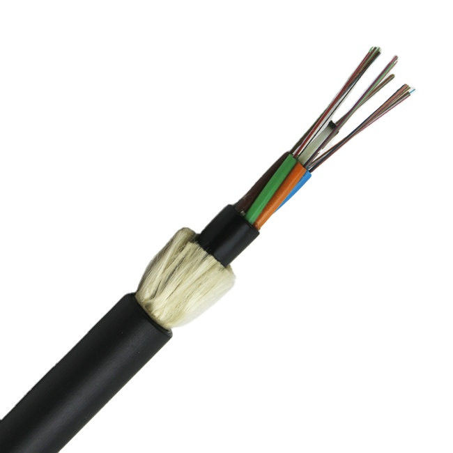 144 Core 3km G652D PE Jacket ADSS Fiber Optic Cable