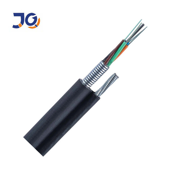 Overhead Self Supporting 48 Core Outdoor Fiber Optic Cable GYTC8S