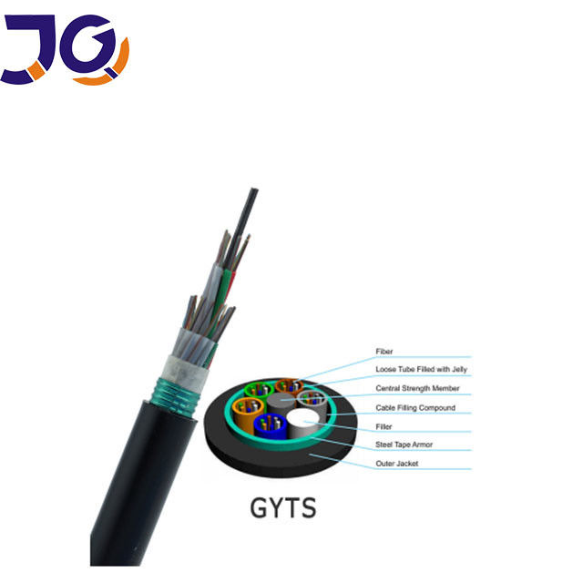 Single Mode G652D Armoured Fibre Optic Cable GYTA GYTS