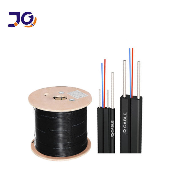 Network G657a 2 Core Ftth Drop Cable For Outdoor Aerial