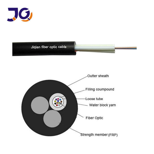 All Dielectric Mini ADSS 6 Cores ASU Outdoor Fiber Optic Cable