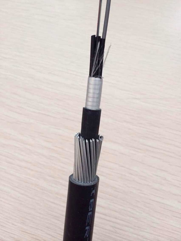 Underground Fiber Optic Cable GYTA33 24 32 36 48 72 96 144 Cores G652D SM Submersible  Underwater Cable For Direct Buried Laying