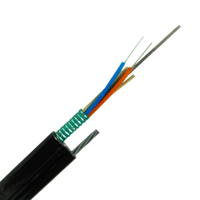 Outdoor 96 / 144 Core Messenger Fiber Optic Cable gytc8s