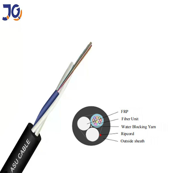 Uni - Loose Tube All Dielectric Outdoor Fiber Optic Cable 8 Core 4 Core Mini ADSS 50M Span