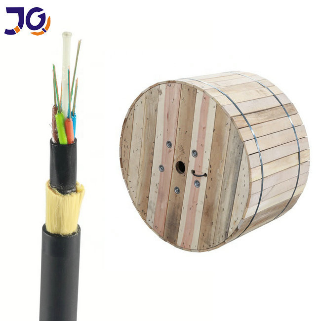 Aerial G652d Self Supporting Outdoor ADSS Fiber Optic Cable 48 Core