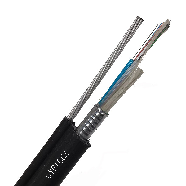 GYTC8S Figure 8 Self Supporting Aerial Fiber Optic Cable 24 48 Core ...