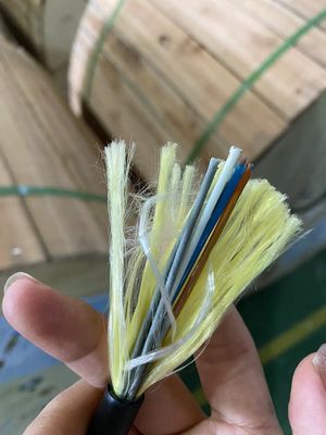 ADSS Fiber Optic Cable 24F 100M Span Aerial Fiber Optic ADSS Cable