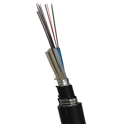 GYTA53 Outdoor Fiber Optical Cable Stranded Double Jackets Armored Cable