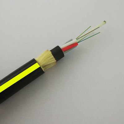 Adss Single Mode Aerial Fiber Optic Cable 6 8 12 24 48 Core Cable Adss G652D G657A1 Outdoor Optica Fiber Cables