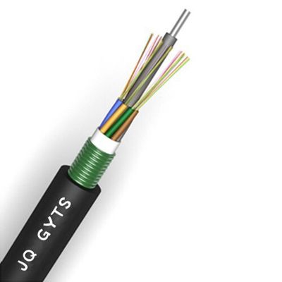 China Factory GYTS 24 Core G652D Armored Optical Fiber Cable Outdoor Duct Optical Cable