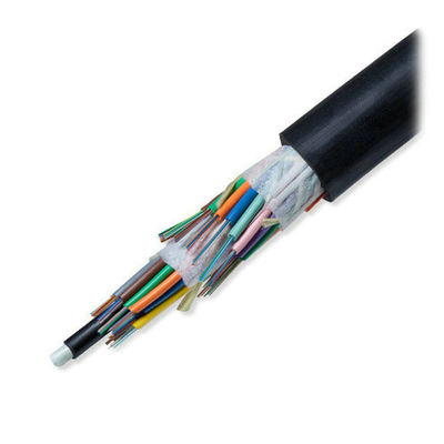Outdoor 144 Core Fiber Optic Cable GYFTY GYTY Multi Mode Loose Tube Telecom Cable
