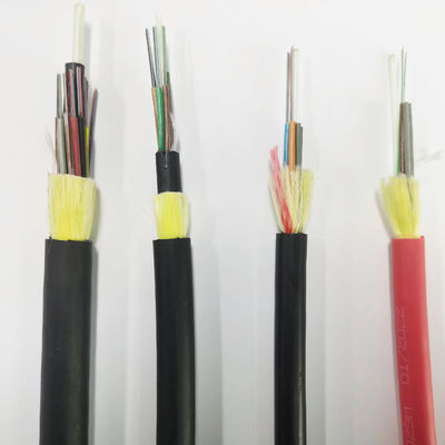 Adss Single Mode Aerial Fiber Optic Cable 6 8 12 24 48 Core Cable Adss G652D G657A1 Outdoor Optica Fiber Cables