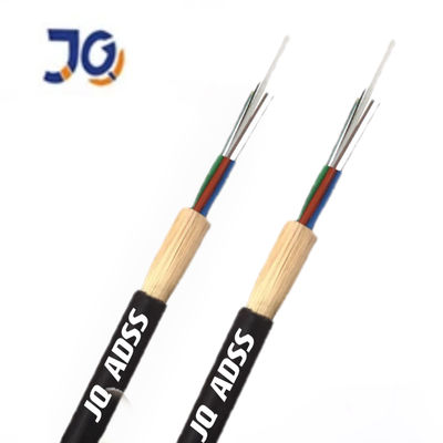 2 24 32 48 72 96 144 Core Single /Double Sheath ADSS outdoor overhead Fiber Optical Cable for aerial spam 150 100 200m