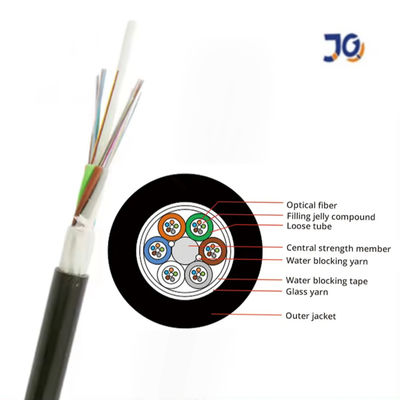 Single mode Loose tube Non metal fibre cable fiber optic cable GYFY air blowing optical cable