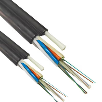 GYFTC8Y Outdoor Optical Fiber Figure 8 Cable Stranded Loose Tube FRP Strength Member Aerial Cable