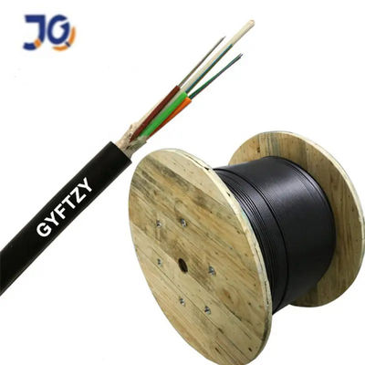 FRP Strength Member LSZH Sheath Fiber Optic Cable GYFTZY stranded loose tube outdoor fiber optic cable