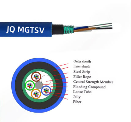 2-144 Cores MGXTSV/MGTSV Flame Retardant Optical Fiber Cable Explosion proof Fiber Cable
