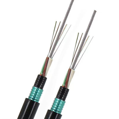 Outdoor GYTY GYTY53 Single Mode Multi-Mode 2~144 Core G652d FRP Fiber Optical Cable