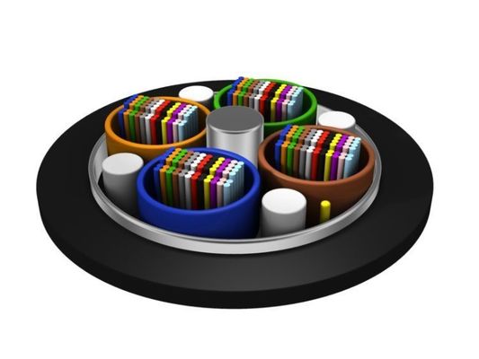 24 48 96 CORE SINGLE MODE Outdoor Ribbon Fiber Optic Cable GYDTA GYDTS