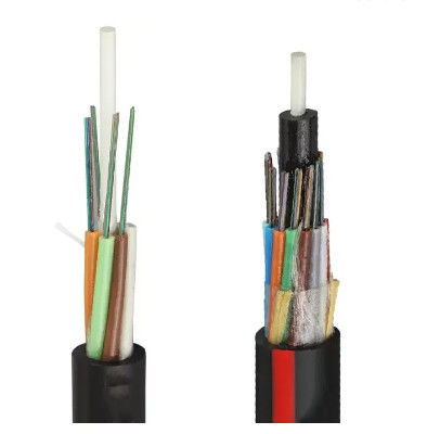 GYFTY Non Metallic Strength Member Outdoor Fiber Optic Cable Non Armored Anti EMI Design