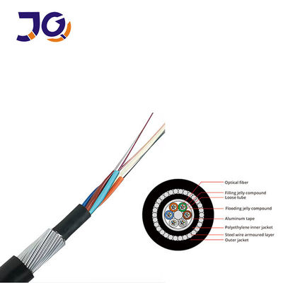 GYTA33 Submarine Fiber Optic Cable 48 96 144 Core Underwater Optical Cable for Long Distance Communication