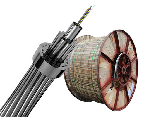 12 24 48 96 144 Core Outdoor Aerial Cable Opgw Ground Wire Composite Ground Wire Opgw Fiber Optic Cable