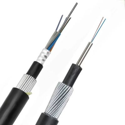 Outdoor Fiber Cable Underwater GYTA33 Armored Seel Wire Fibre Optic Cable 12 24 48 96 144 Core Direct Buried Optical Fib