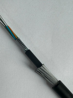 Outdoor Fiber Cable Underwater GYTA33 Armored Seel Wire Fibre Optic Cable 12 24 48 96 144 Core Direct Buried Optical Fib
