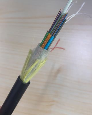 Factory Price All Dielectric Self-Supporting 12 24 48 core ADSS single jacket optical fiber cable