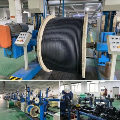 12 Core GYXTW Outdoor SM Fiber Optic Cable Unitube Armored With Steel Tape 6mm 7mm 8mm Fiber Optic Cable