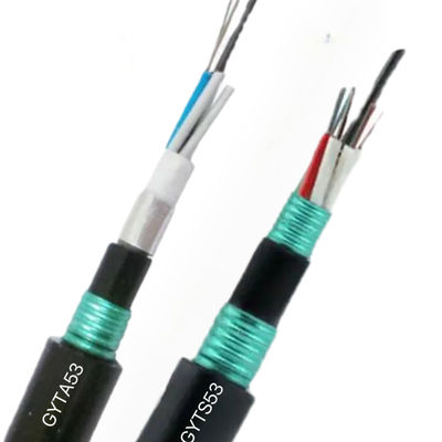2- 288 Core Moisture Resistant Steel Tape Armoured GYTA53 Fiber Optic Cable For Underground
