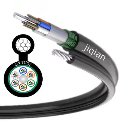 Self Supporting Figure 8 Fiber Optic Cable 12 Cores 24 Core 48 Cores 96 Core