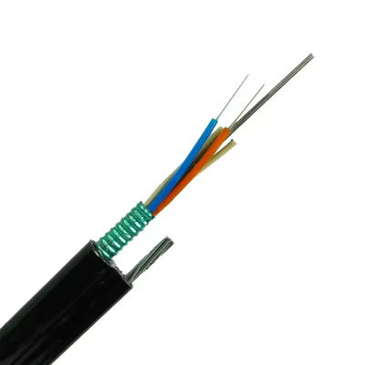 OEM 144 Core Outdoor Optical Fiber Aerial Cable Steel Wire Strand Self Supporting Figure 8 GYTC8S Fiber Optic Cable