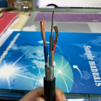 Hybrid Cable/Power Cable 2-12cores GDTS Photoelectric Fiber Optic Cable OPLC