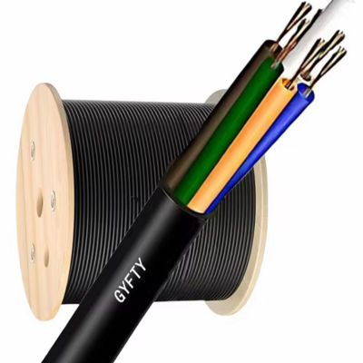 72 Core GYFTY Gel-Filled Non-metallic Strength Member Telecommunication Fiber Optic Cable
