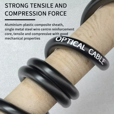 72 Core GYFTY Gel-Filled Non-metallic Strength Member Telecommunication Fiber Optic Cable