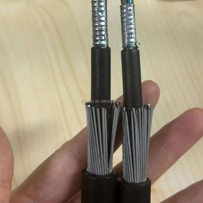 Underwater Fiber Optic 4-144 Core Submarine Cable Single Mode Direct Buried GYTA33 Multimode Compression Resistant Cable