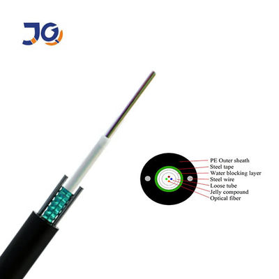 Outdoor GYXTW MM OM3 12 Core Fiber Optic Cable