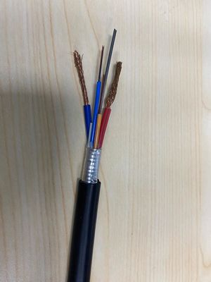72 Core Fiber Cable With Power Wire Photoelectric Composite Fibre Optic Cable Gdts Hybrid Fiber Optic Cable