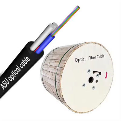 ASU Fiber Optic Cable Asu Span 80m 100m 200m 4 6 8 Core 12 Hilos Fiber Cable G652 Cable