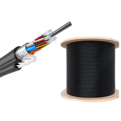 Self Supporting Figure 8 Fiber Optic Cable 12 Cores 24 Core 48 Cores 96 Core