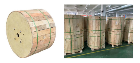 ADSS  All Dielectric 48 Core Self Supporting Aerial Fibre Outdoor Cable Single Jacket Span 100m 200m