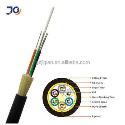 Outdoor 72 Core Aerial All-dielectric Self-supporting Communication Cable ADSS G652D Fiber Optic Cable