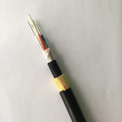 All Dielectric Self-supporting Aerial ADSS Cable 96 Core G652d Outdoor Non Armored Double Jacket Optical Fiber