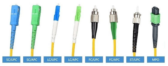 High Quality Customized Jumper SM MM Simplex Duplex 2.0mm 3.0mm FC/SC/LC/APC/UPC Fiber Optic Patch Cord