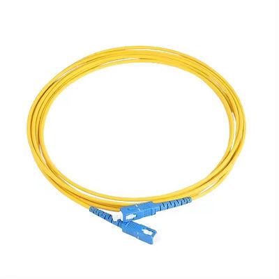 2.0mm 3.0mm SC UPC To SC UPC Duplex Jumper 1m 2m 3m 5m SM MM G652d SC Fiber Optic Patch Cord Patchcord